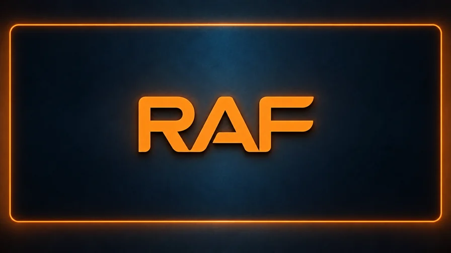 RAF brand logo