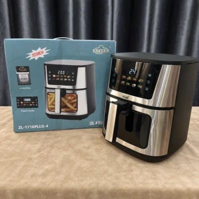Uakeen 10L Digital Air Fryer ZL-1716 PLUS — product view Uakeen 10L Digital Air Fryer ZL-1716 PLUS product view