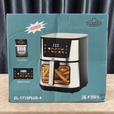 Uakeen 10L Digital Air Fryer ZL-1716 PLUS — product view 5 Uakeen 10L Digital Air Fryer ZL-1716 PLUS product view 5