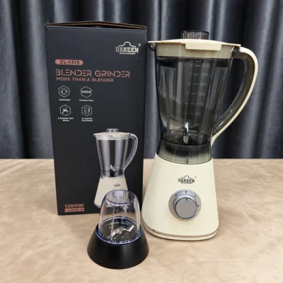 Uakeen 2 in 1 Blender Grinder Set ZL-1315 — product view Uakeen 2 in 1 Blender Grinder Set ZL-1315 product view