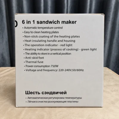 Uakeen 6-in-1 Sandwich Maker ZL-410 product view 16