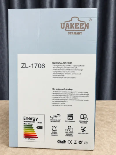 Uakeen Digital Air Fryer ZL-1706 — product view 6 Uakeen Digital Air Fryer ZL-1706 product view 6