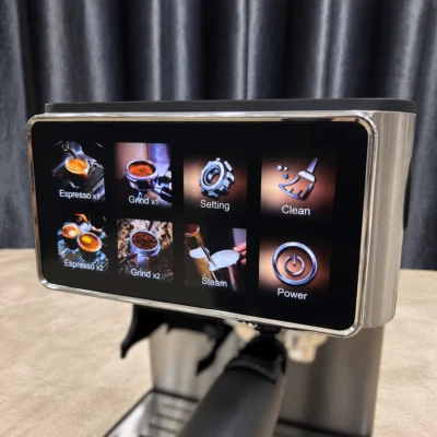 Uakeen Espresso Coffee Machine with Grinder ZL-1509 — product view 3 Uakeen Espresso Coffee Machine with Grinder ZL-1509 product view 3