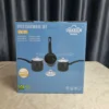 Pot Detail Close-up Uakeen VK-23 granite pot close-up with lid