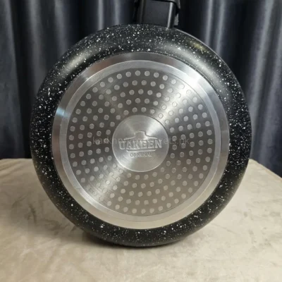 Uakeen VK-345 22cm deep frypan with glass lid