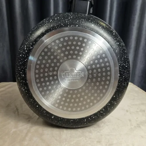 Uakeen VK-345 22cm deep frypan with glass lid
