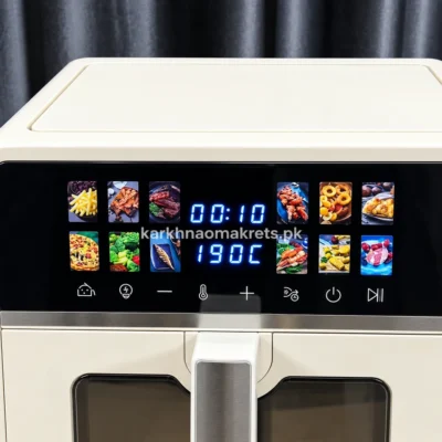 Uakeen ZL-1713 12L 3000W Digital Air Fryer — digital control panel Uakeen ZL-1713 12L 3000W Digital Air Fryer digital control panel