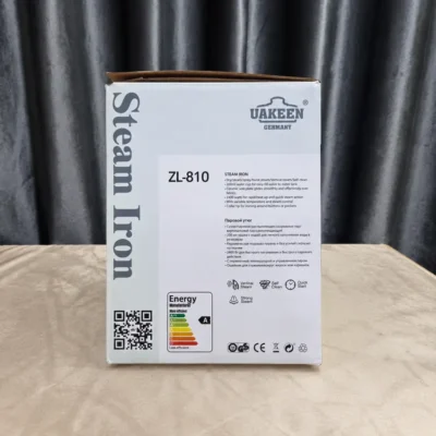 Box Back Full Specifications Uakeen ZL-810 steam iron box back specifications