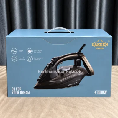 Uakeen ZL-812A 3000W steam iron retail box front