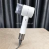Uakeen ZZ009 Professional Hair Dryer — white hair dryer side view Uakeen ZZ009 Professional Hair Dryer white hair dryer side view